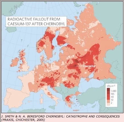 chernobyl fallout ciencia